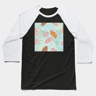 Abstract Pattern Baseball T-Shirt